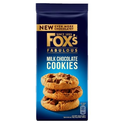 Picture of FOXS CHUNKIE COOKIES MILK 180G